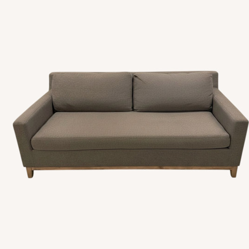 Used Mcm Style Dark Gray Fabric Sleeper Sofa for sale on AptDeco