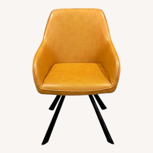 Used MCM Vegan Leather Swivel Chairs for sale on AptDeco