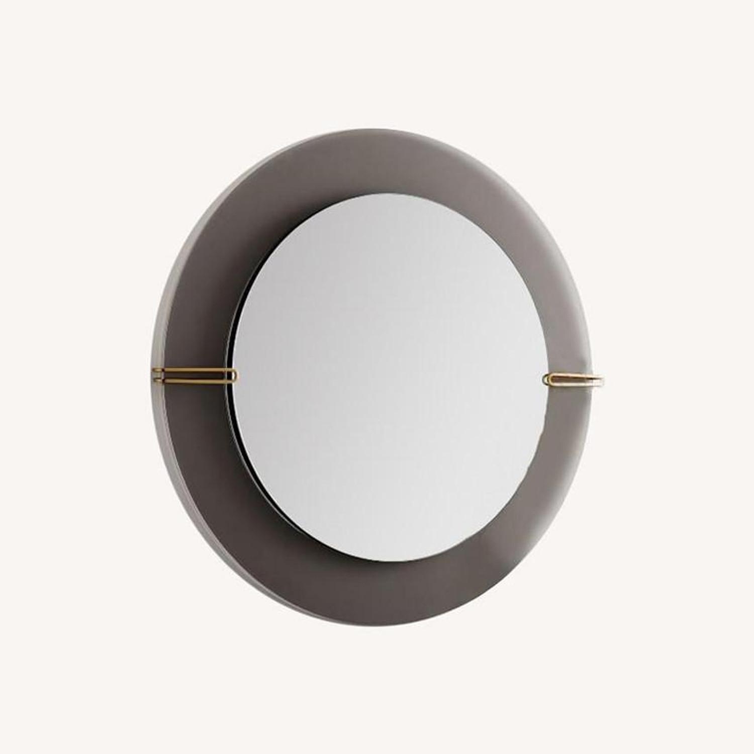 West Elm Dapper Glass Wall Mirror - image-5