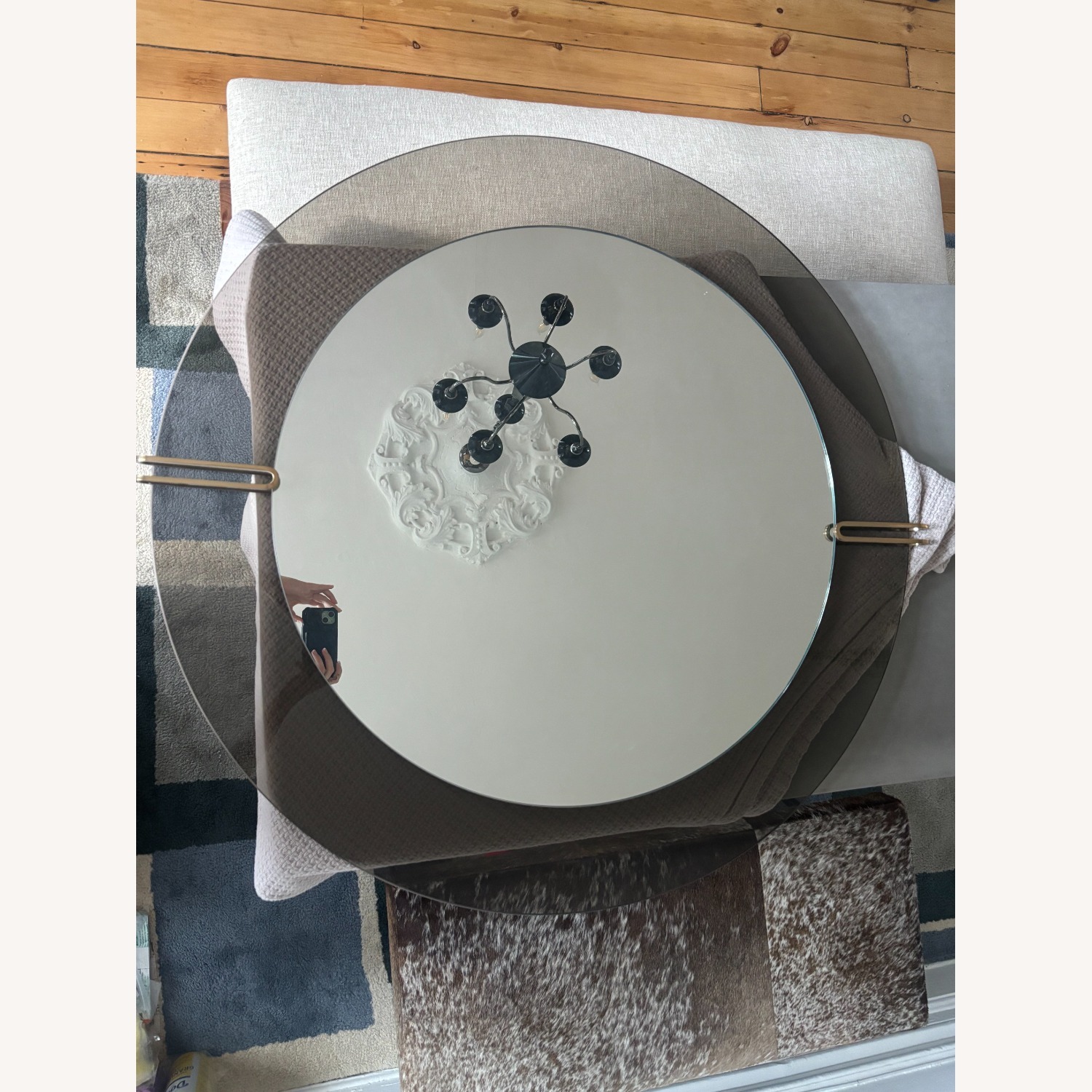 West Elm Dapper Glass Wall Mirror - image-2