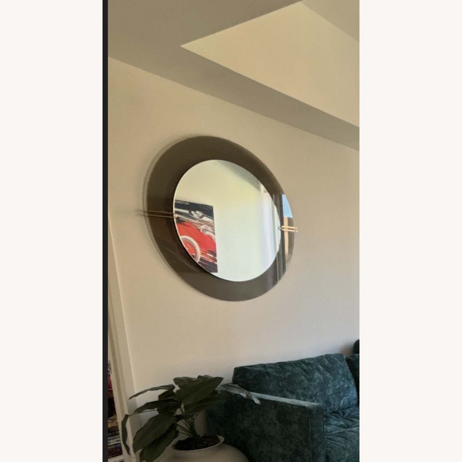 West Elm Dapper Glass Wall Mirror - image-4