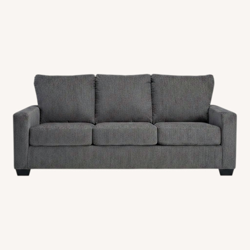 Used Ashley Furniture Rannis Queen Sleeper Sofa - Pewter Gray for sale on AptDeco