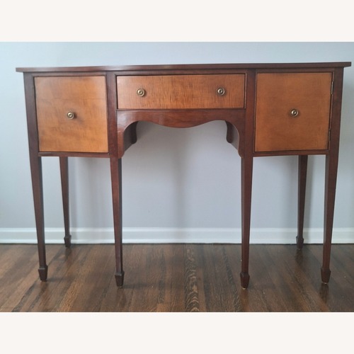 Used Ethan Allen Tiger Maple & Cherry Wood Sideboard for sale on AptDeco
