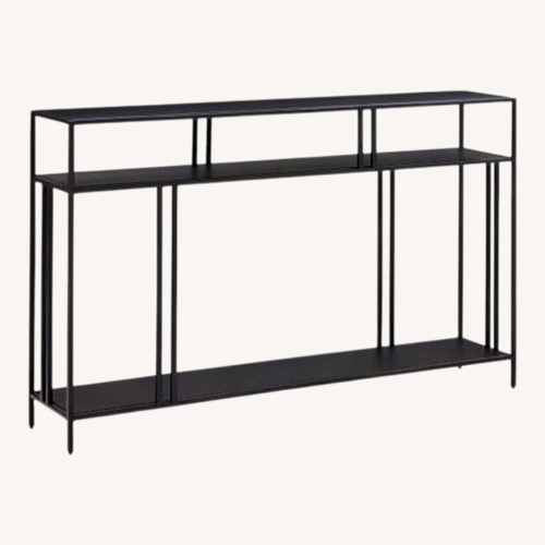 Used West Elm Black Metal Sideboard for sale on AptDeco