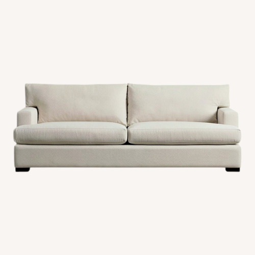 Used Arhaus Dune Light Gray Fabric 3+ Seater Sofa for sale on AptDeco