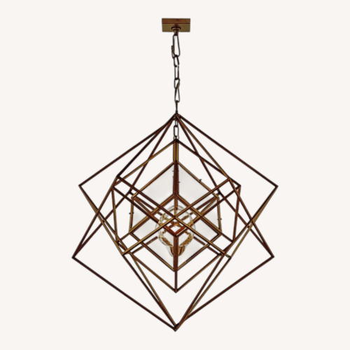 Used Cubist Medium Chandelier for sale on AptDeco
