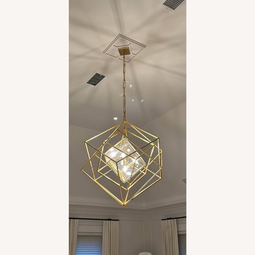Used Cubist Medium Chandelier for sale on AptDeco