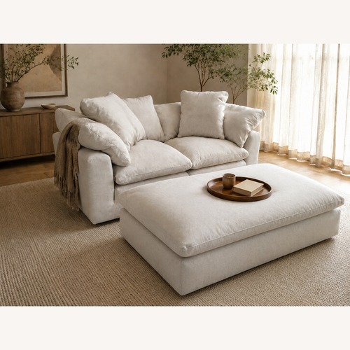 Used Restoration Hardware Cloud Modular Sectional 3-Piece | Dove for sale on AptDeco