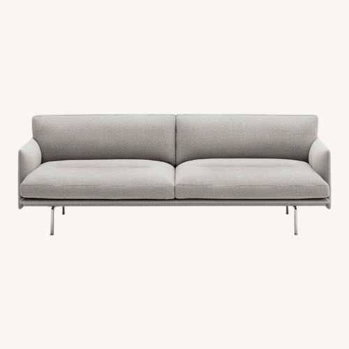 Used Design Within Reach Light Gray 3+ Seater Sofa for sale on AptDeco