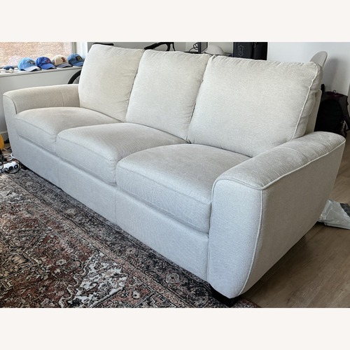 Used Macy's Oatmeal 3+ Seater Sofa for sale on AptDeco