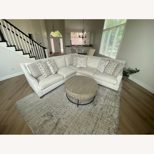 Used Bernhardt 3 Piece Larson Fabric Sectional for sale on AptDeco
