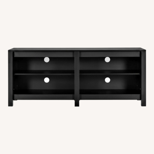 Used Wayfair Dark Brown Wood Media Storage for sale on AptDeco
