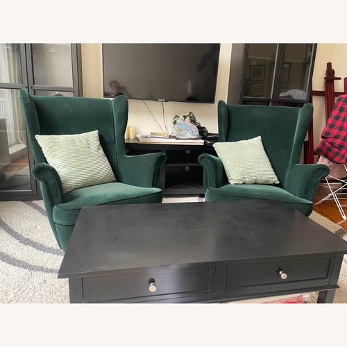 Used IKEA Strandmon Wingback Armchairs for sale on AptDeco