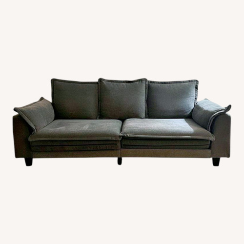 Used Dark Gray Fabric 2 Seater Sofa for sale on AptDeco