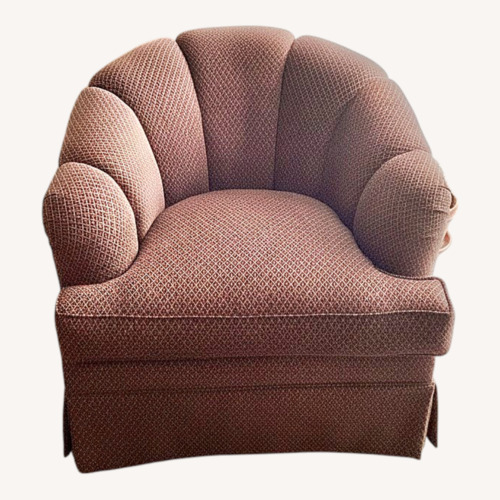 Used Fabric Pattern Accent Chair for sale on AptDeco