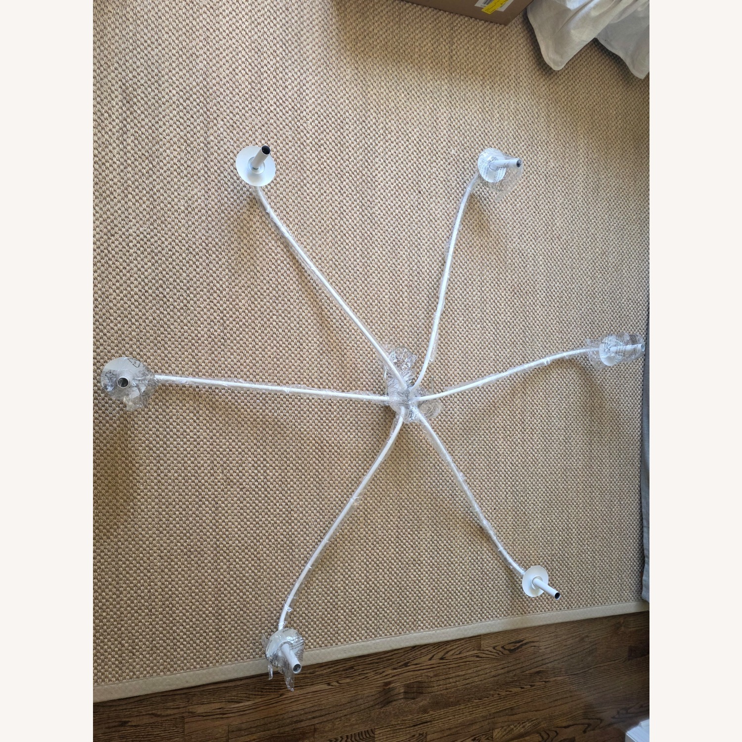 Joss & Main Zoyla 6-Light Chandelier in Bisque White - image-3