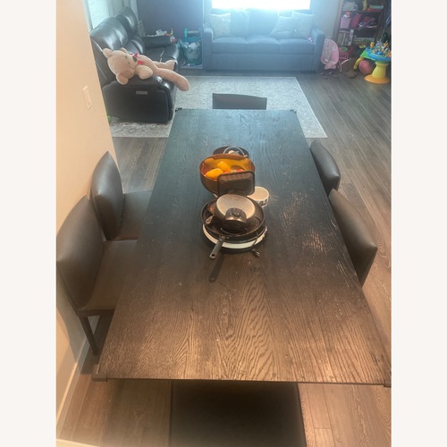 Used Dining Table Set with 6 Chairs for sale on AptDeco
