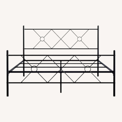 Used  Iron Headboard and Footboard for sale on AptDeco