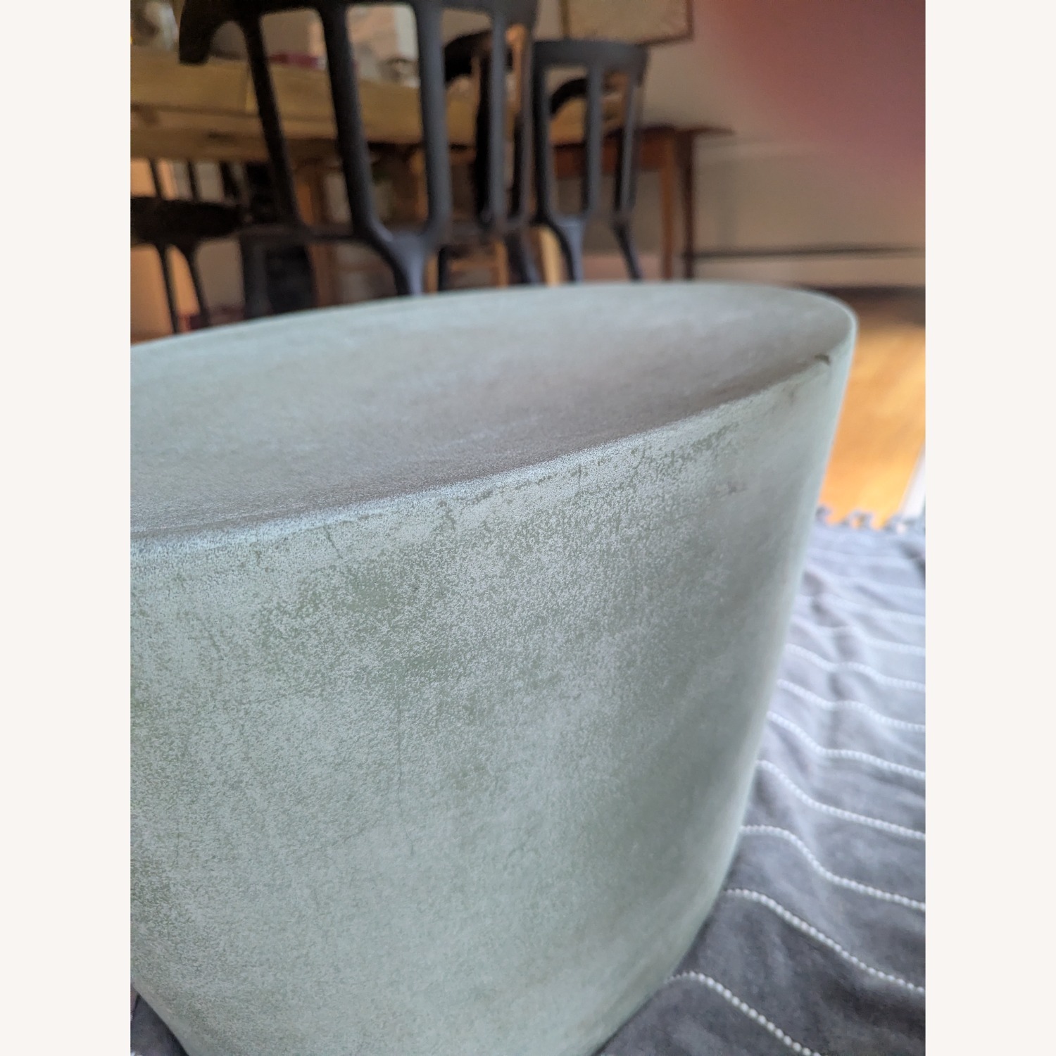 Knoll Maya Lin Slate Concrete Stool - image-6