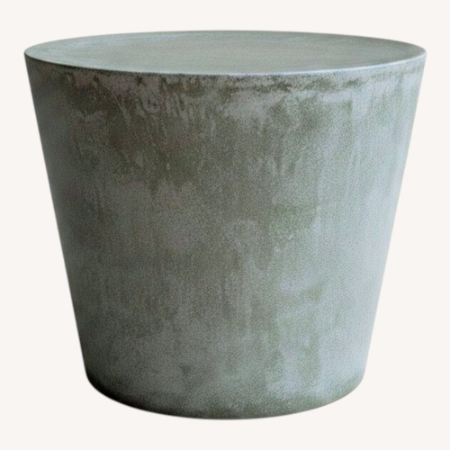 Used Knoll Maya Lin Slate Concrete Stool for sale on AptDeco