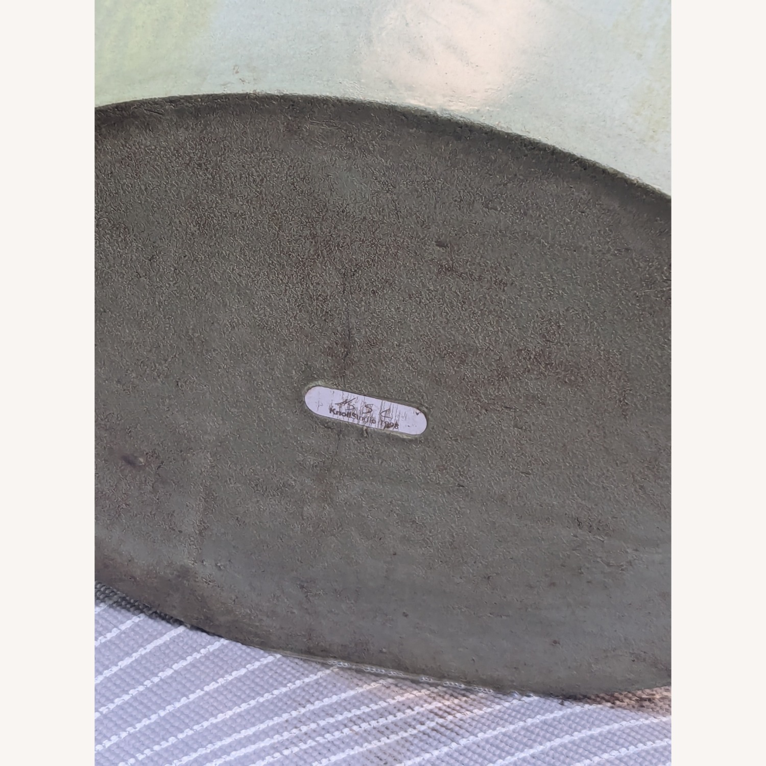 Knoll Maya Lin Slate Concrete Stool - image-7