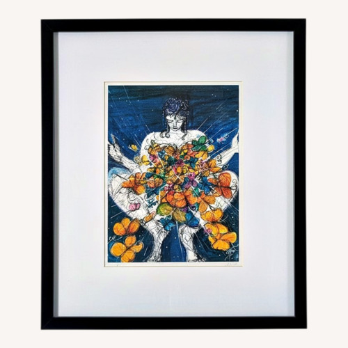 Used Framed "Celebration" Art Print for sale on AptDeco