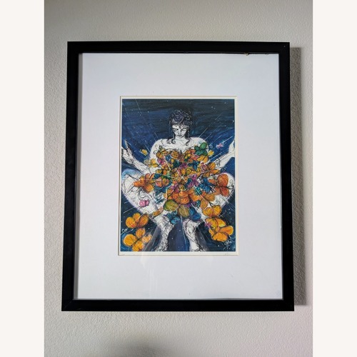 Used Framed "Celebration" Art Print for sale on AptDeco