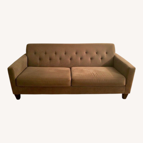 Used  Raymour & Flanigan Dark Gray Sofa  for sale on AptDeco