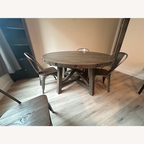 Used Living Spaces Dining Set for sale on AptDeco
