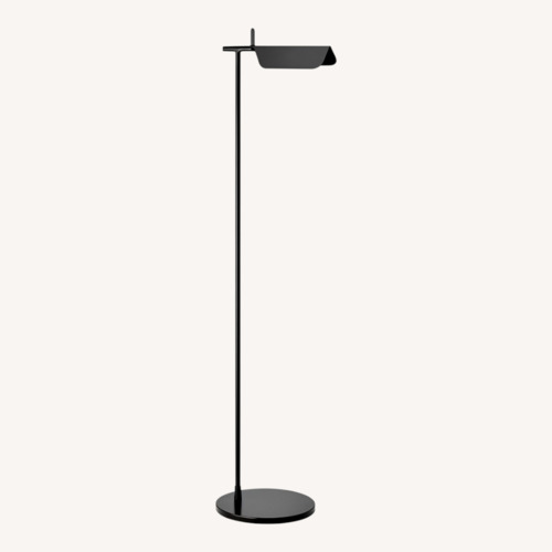 Used Flos Tab F LED Floor Lamp in Glossy Black for sale on AptDeco