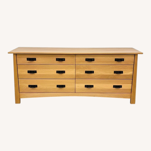 Used Amish Style 6 Drawer Dresser for sale on AptDeco