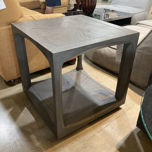 Used Appellation Wire Brushed Square Side Table for sale on AptDeco
