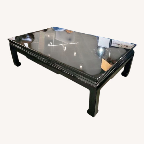 Used Lacquer Rectangular Coffee Table for sale on AptDeco