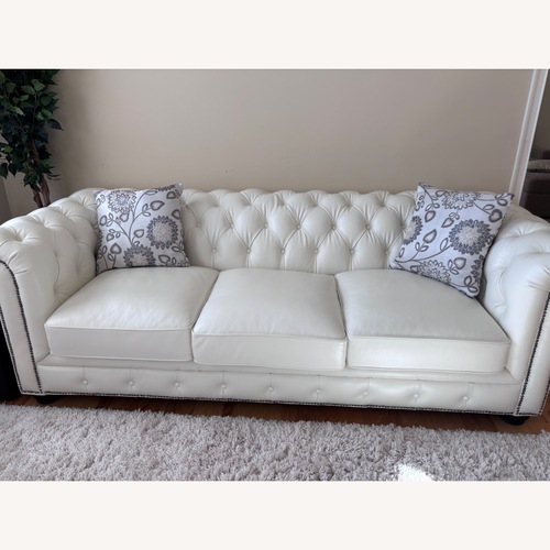 Used Birch Lane White 3+ Seater Sofa for sale on AptDeco
