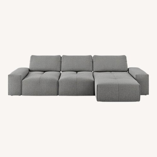 Used Rooms To Go Blue 3+ Seater Sofa for sale on AptDeco