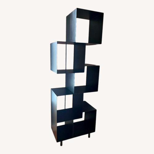 Used AM.PM Sappari Black Metal Bookcase for sale on AptDeco