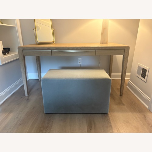 Used Restoration Hardware Velvet Stool for sale on AptDeco