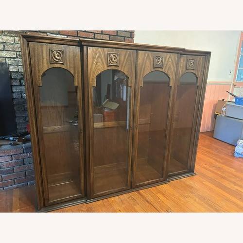 Used Vintage Glass Cabinet for sale on AptDeco