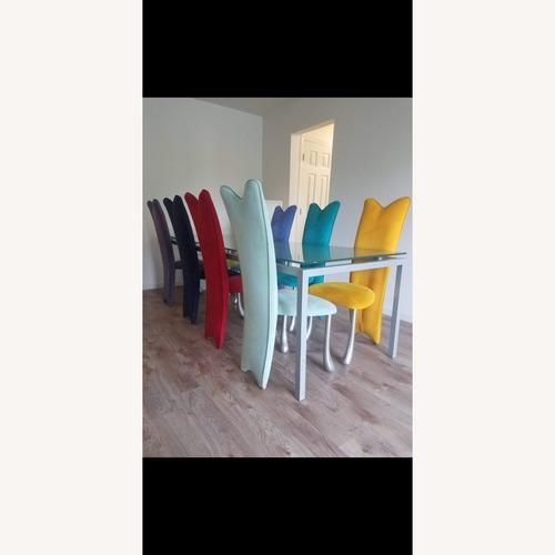 Used 8 Italian Dining Chairs for sale on AptDeco