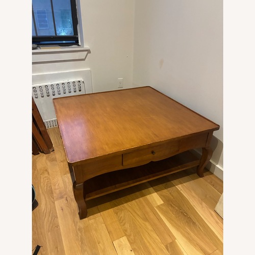 Used Vintage/Antique Light Brown Coffee Table for sale on AptDeco