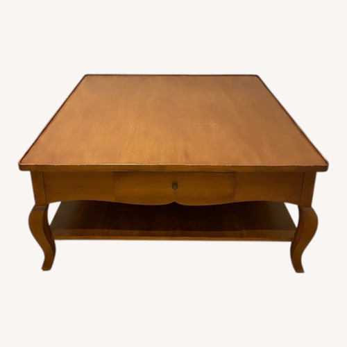 Used Vintage/Antique Light Brown Coffee Table for sale on AptDeco