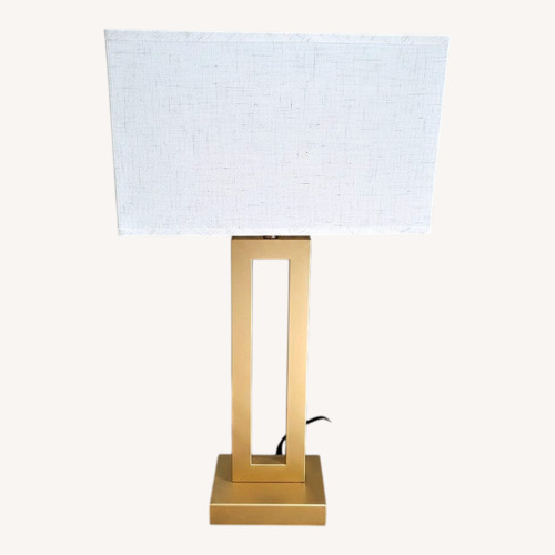 Used Sealle Beige/Gold Dimmable Lamps for sale on AptDeco