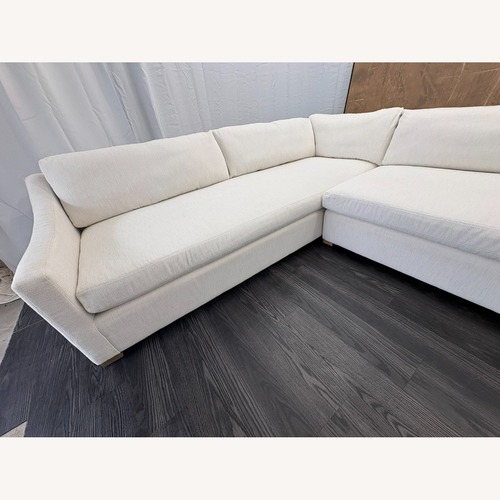Used Restoration Hardware Belgian Sectional | Down | Natural for sale on AptDeco