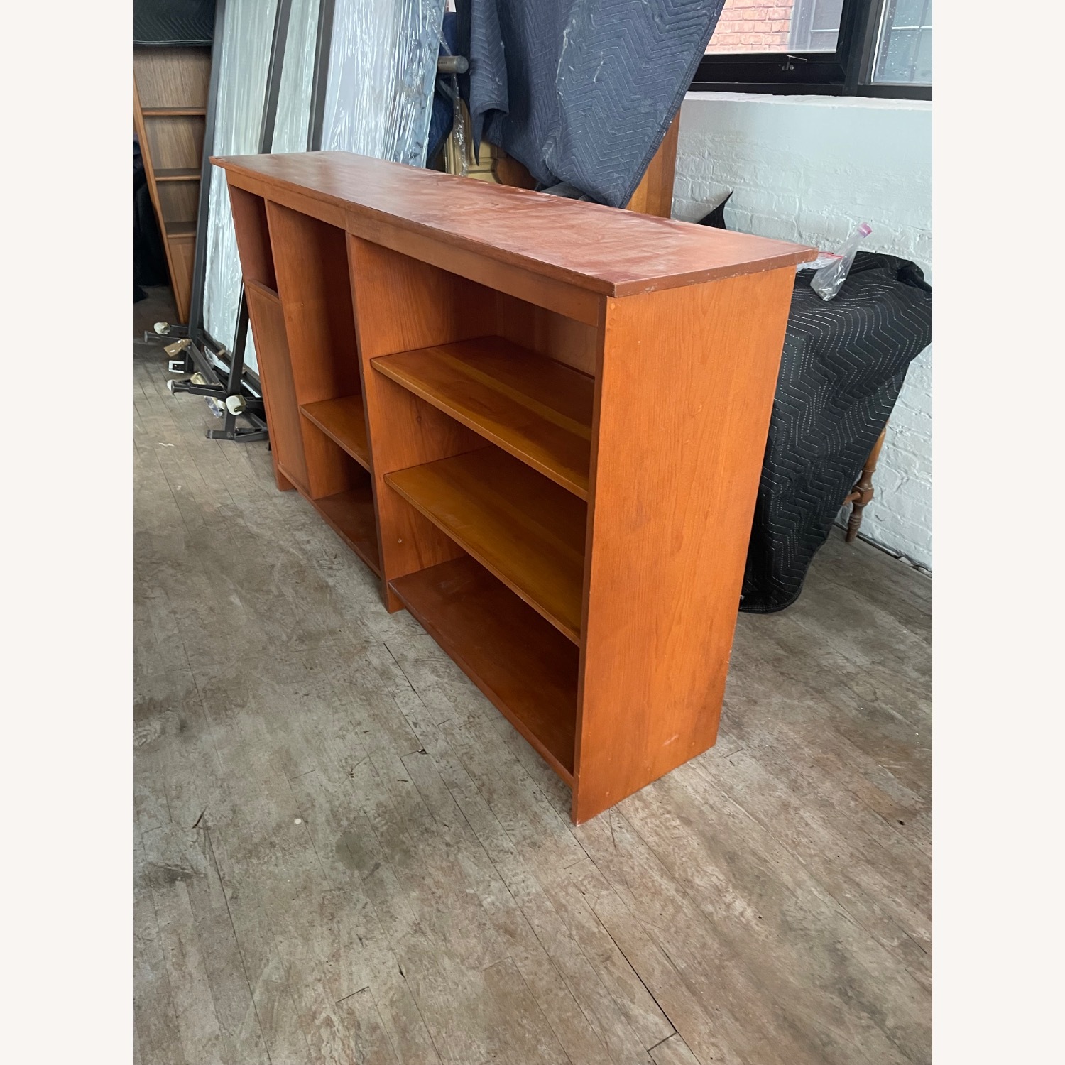 Natural Wood Bookshelves - image-2