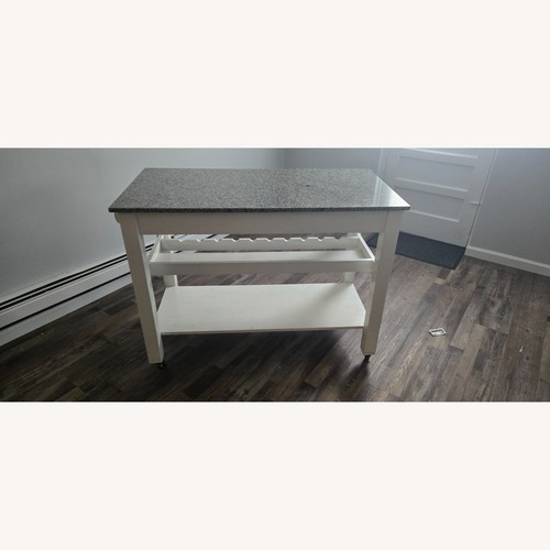 Used Utility-Style Kitchen Island or Baker’s Prep for sale on AptDeco