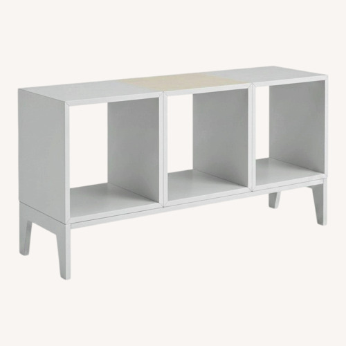 Used Design Within Reach Muuto White Media Storage Cubes for sale on AptDeco