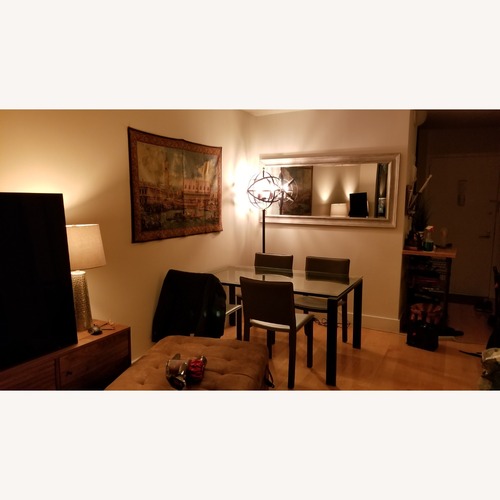 Used Room & Board Rand Table + 4 Madrid Chairs for sale on AptDeco