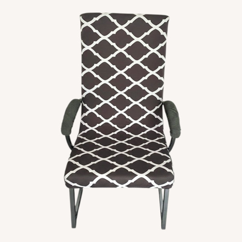 Used Office Chair with Seat Cover for sale on AptDeco
