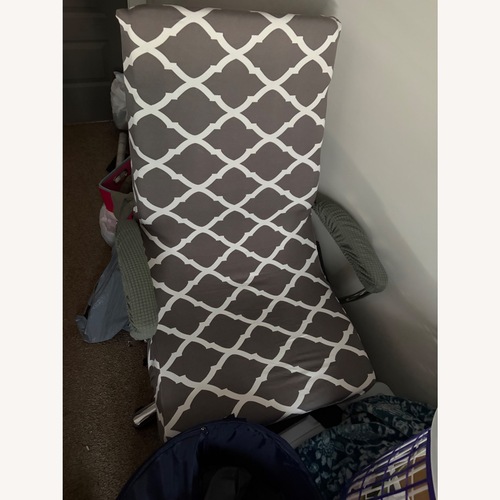 Used Office Chair with Seat Cover for sale on AptDeco