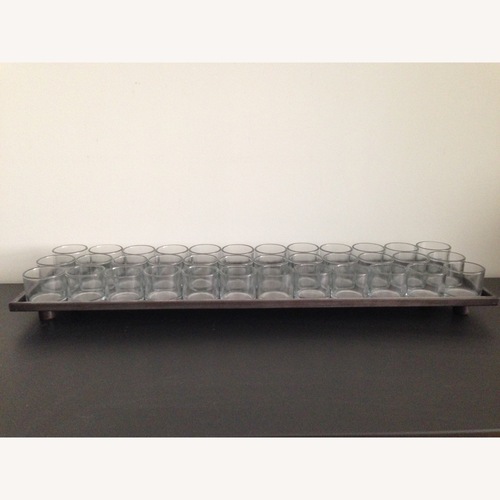 Used CB2 36-Tealight Modern Candle Holder Tray for sale on AptDeco